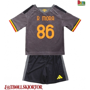 AS Roma Rodrigo Mora #86 Tredje Kläder Barn 2026-27 Kortärmad (+ Korta byxor)